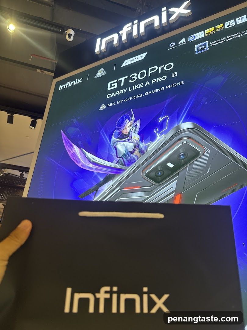 Infinix Gaming Phone Display