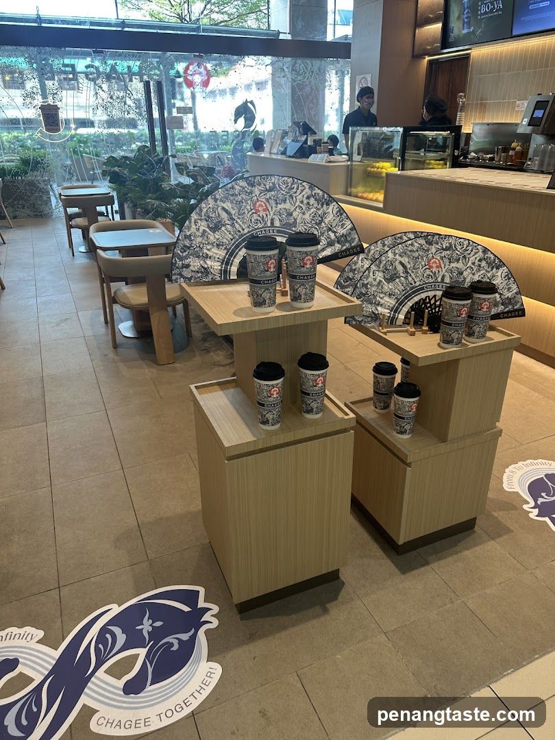 Coffee Shop Interior Display