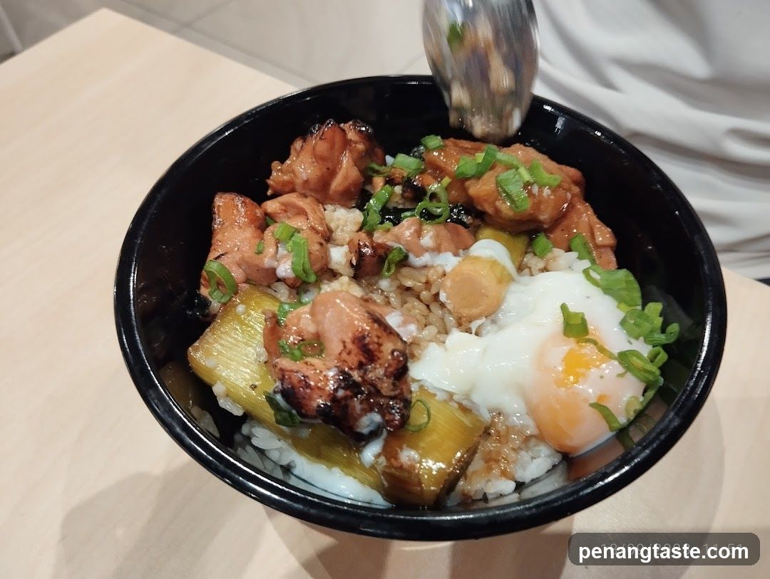 Bowl of rice dish