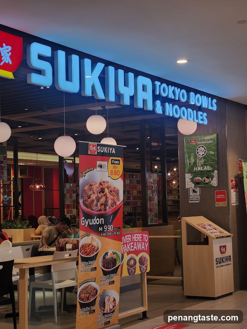SUKIYA Tokyo Bowls & Noodles storefront