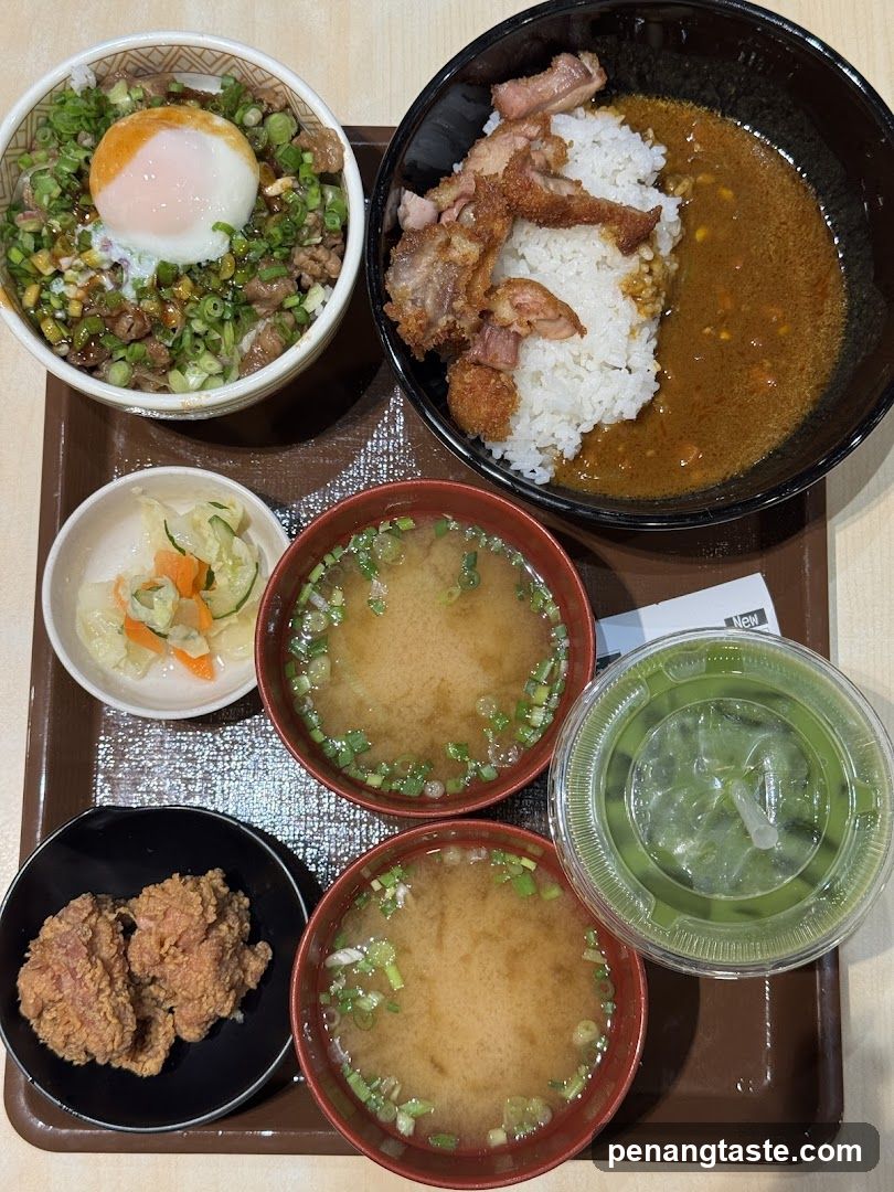 Meal Tray with Japanese Dishes
