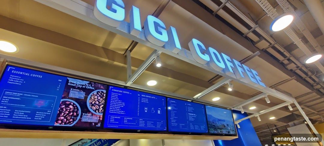 GIGI COFFEE interior signage