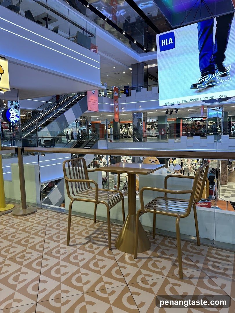 Shopping Mall Interior View