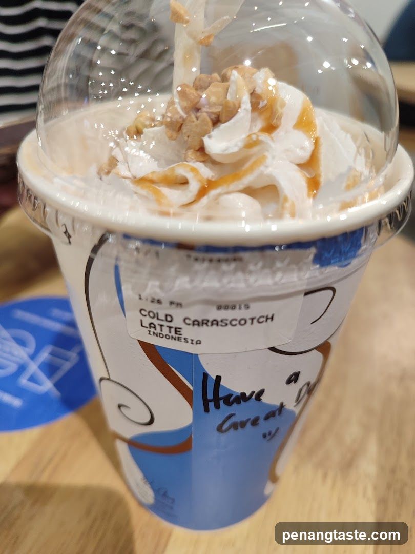 Cold Carascotch Latte