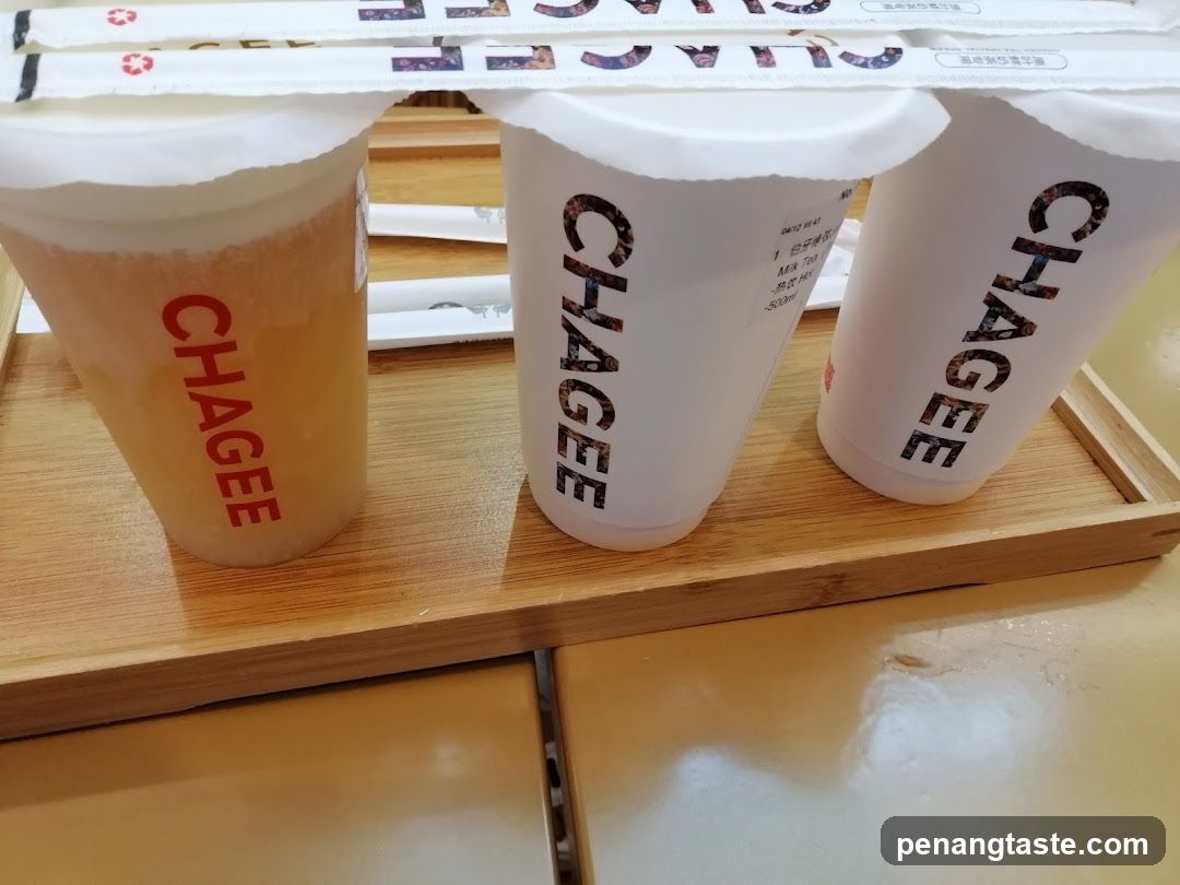 Chagee beverages