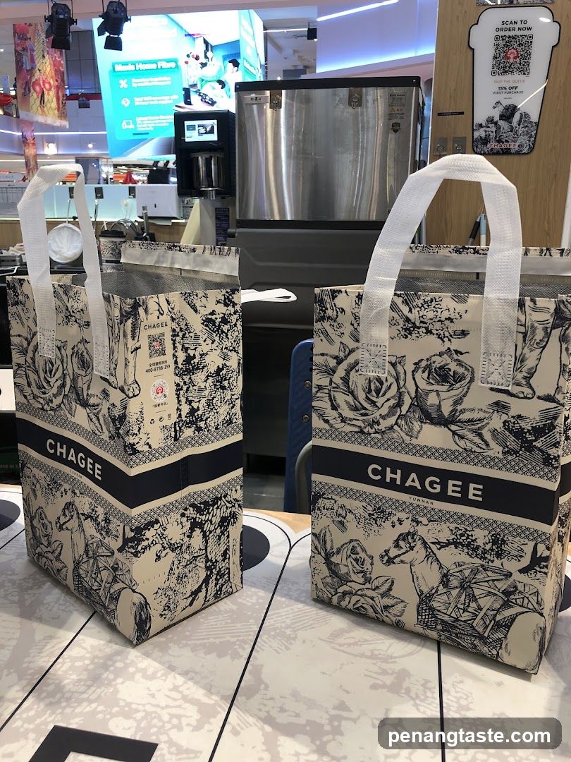 Chagee Shop Interior