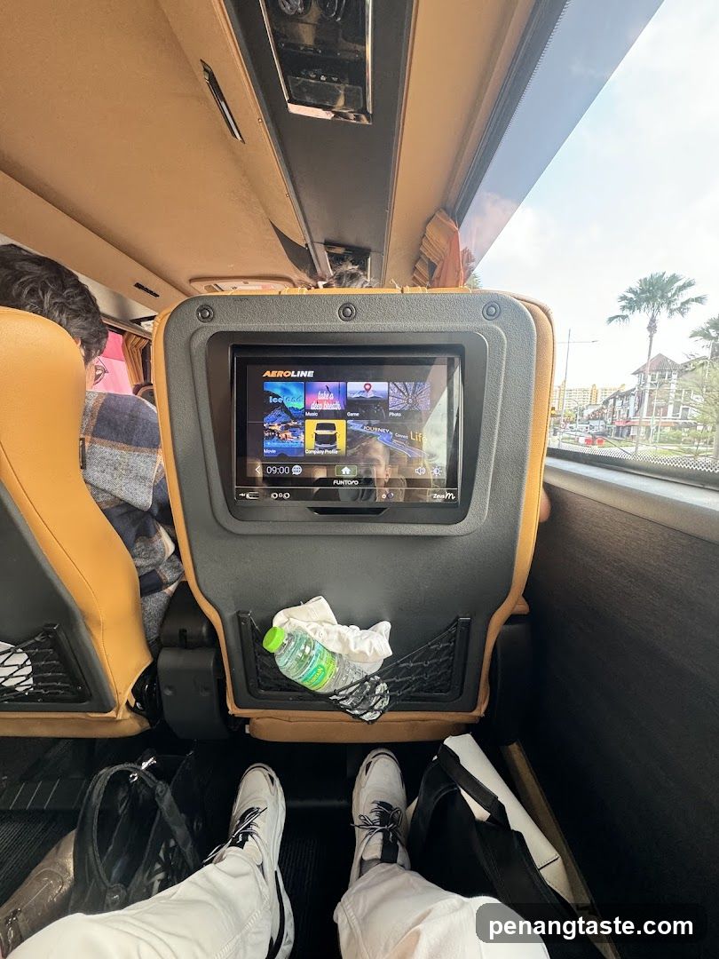 Bus Interior View