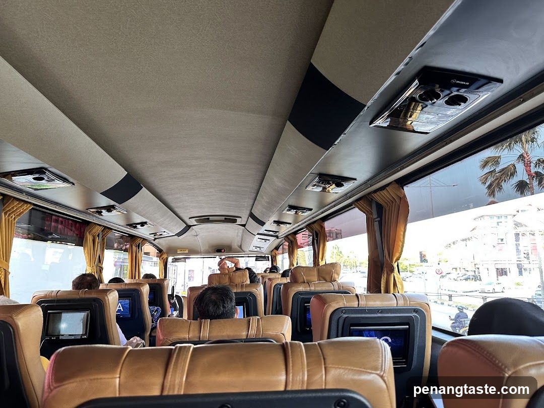 Bus Interior View