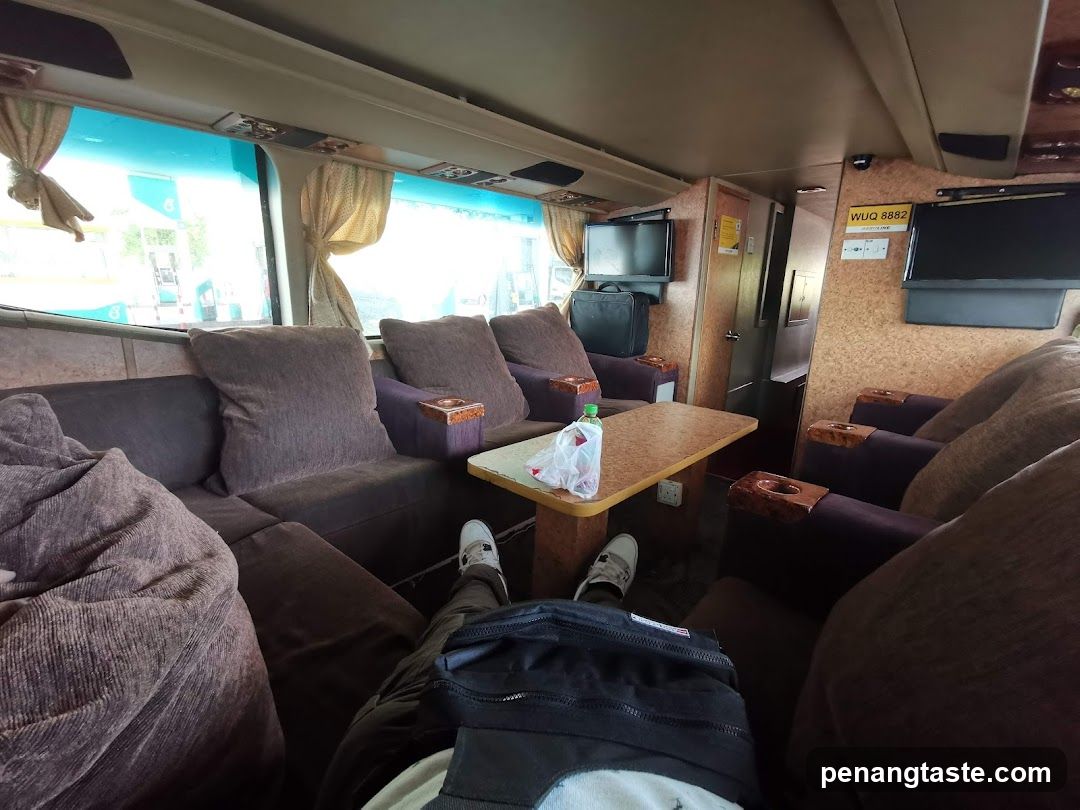 Interior of a vehicle