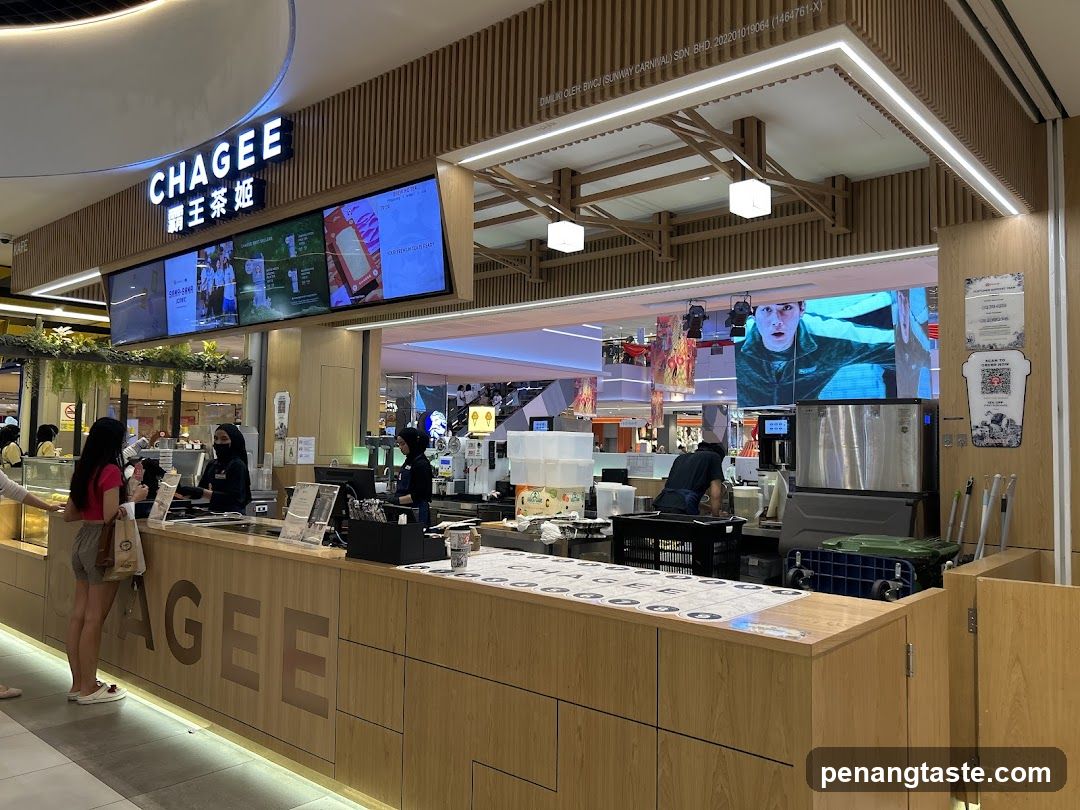 Chagee Store Interior