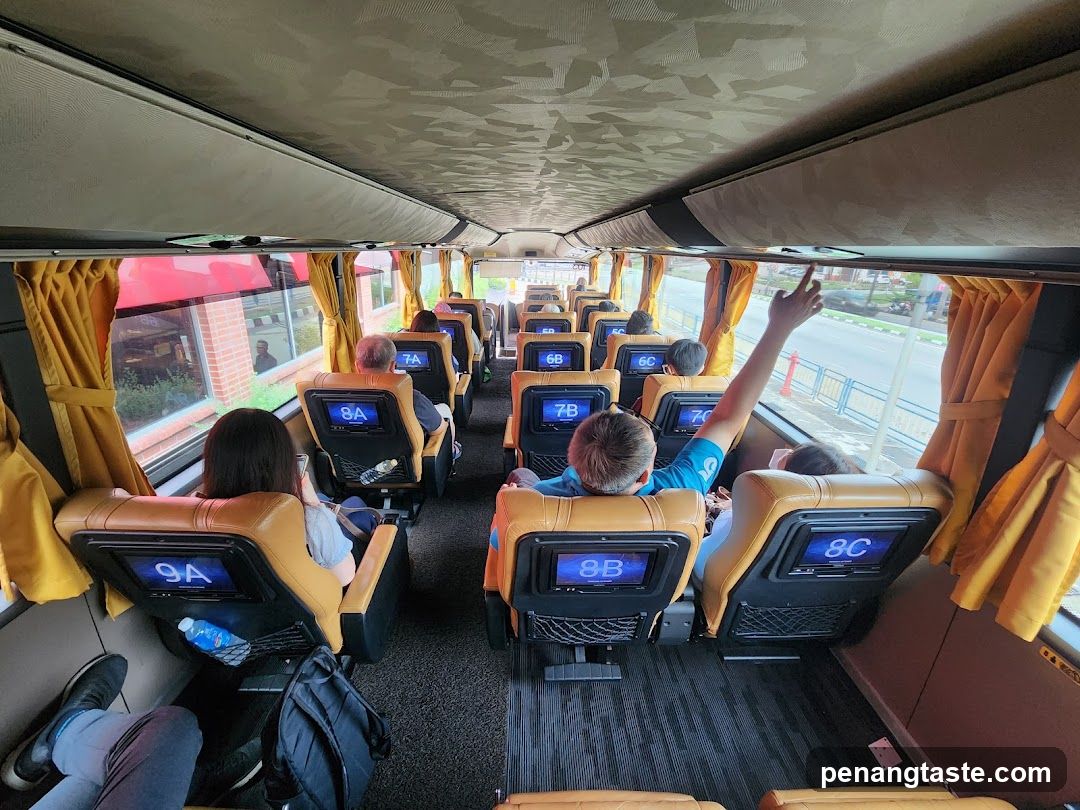 Bus Interior View