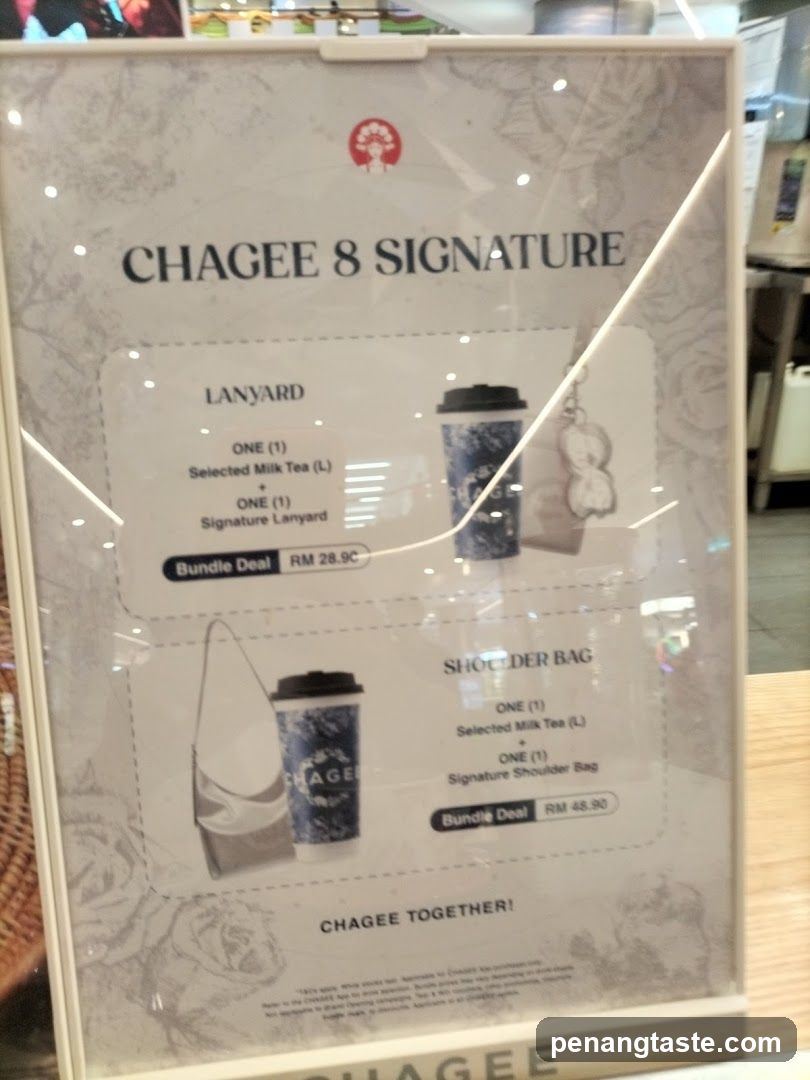 Chagee Signature Bundle Display