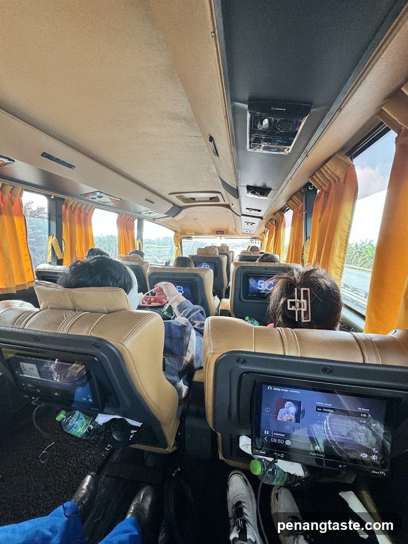 Bus Interior View