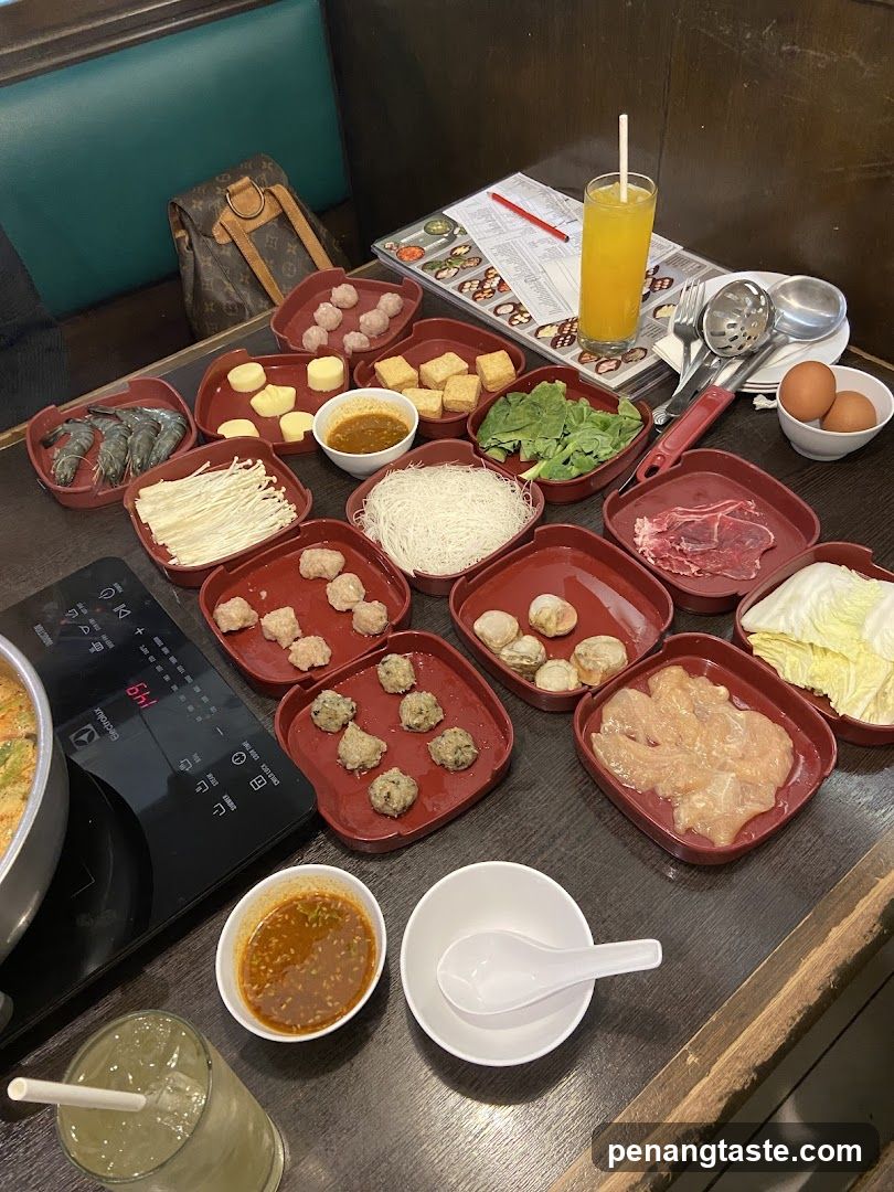 Hot Pot Meal Spread