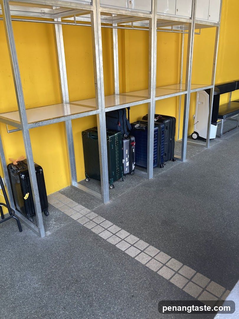 Luggage Storage Area