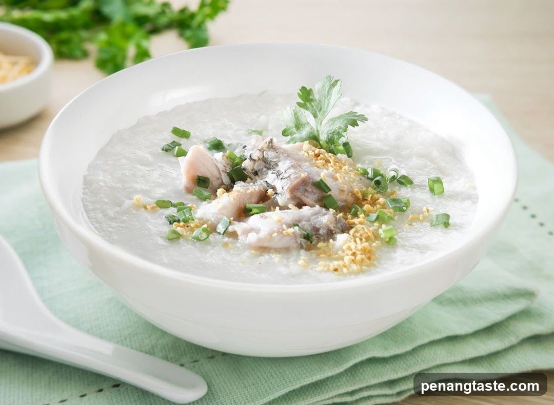 Fish Porridge with Garnish