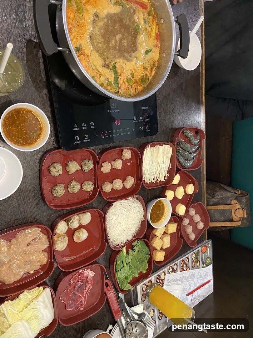 Hot Pot Meal Spread