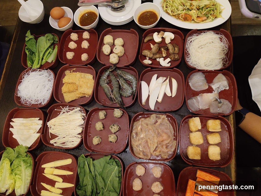 Hot Pot Ingredients Spread