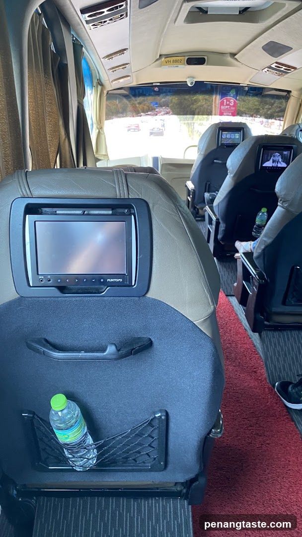 Bus Interior View