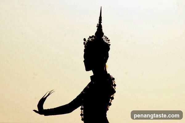 Silhouette of a dancer
