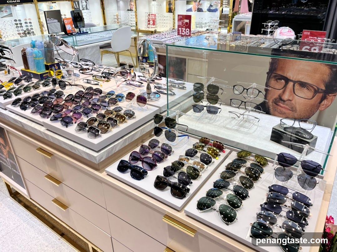 Sunglasses Display Counter
