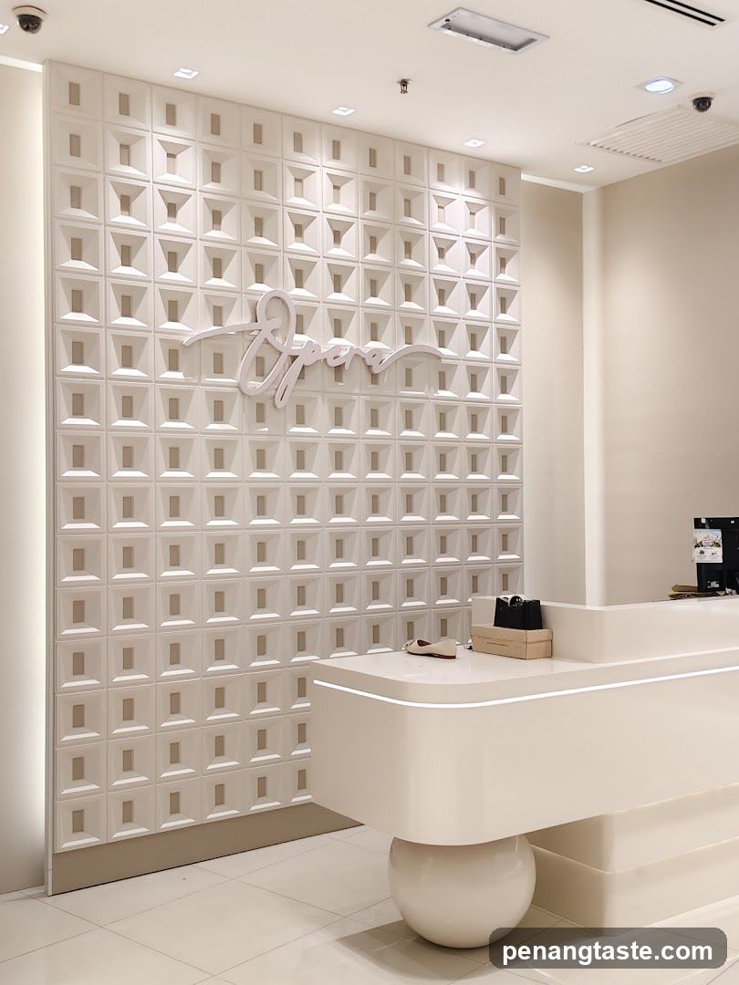 Interior of a modern spa or wellness center