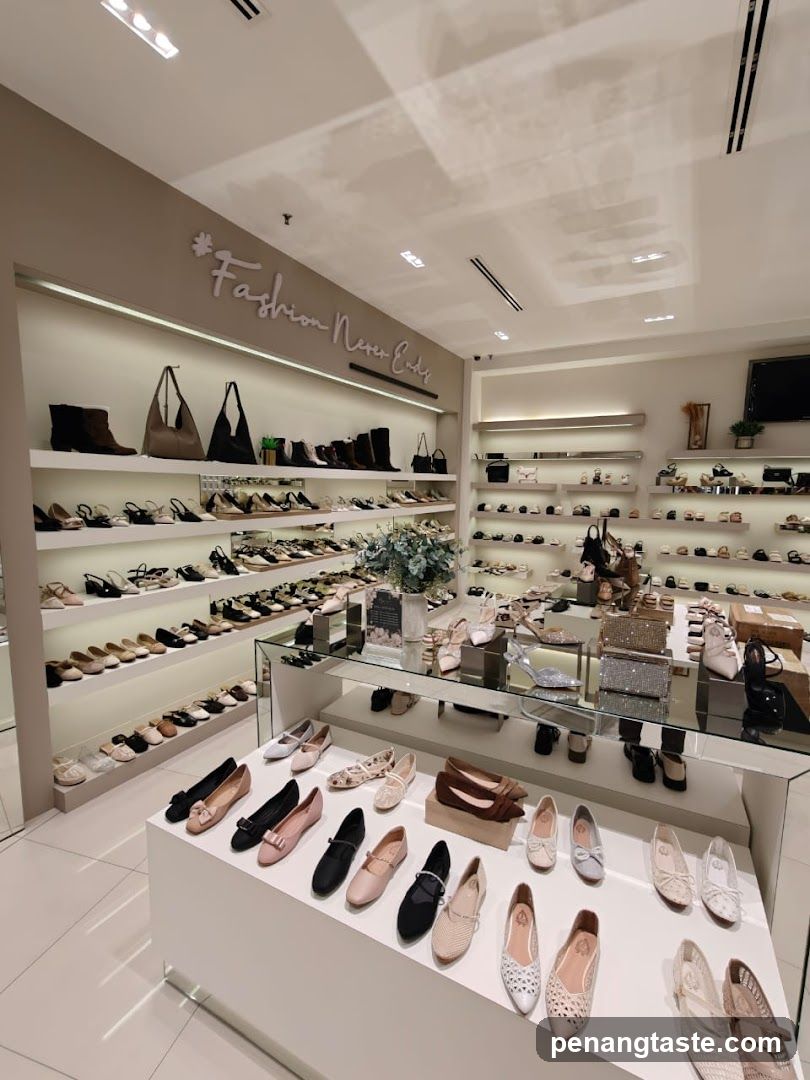 Shoe Store Interior Display