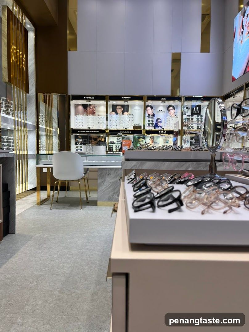 Optical Store Interior Display