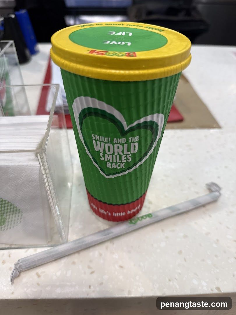 Boost Cup on Counter
