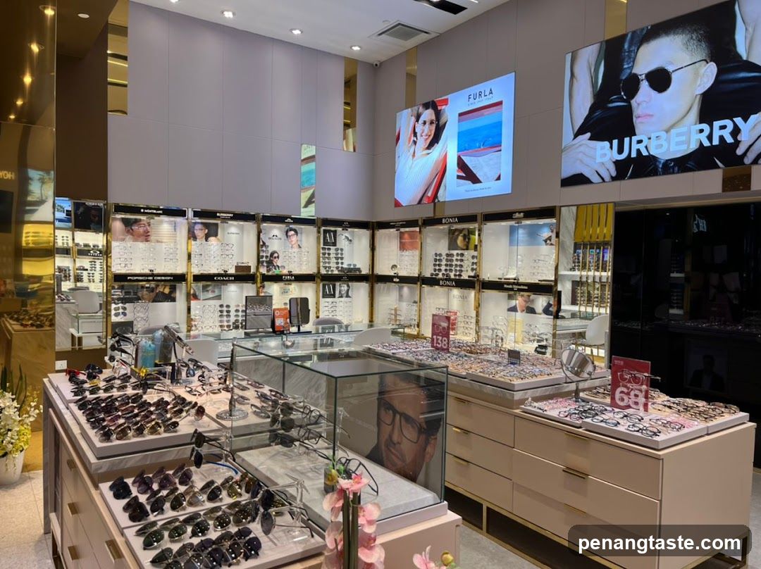 Sunglasses Display Store Interior
