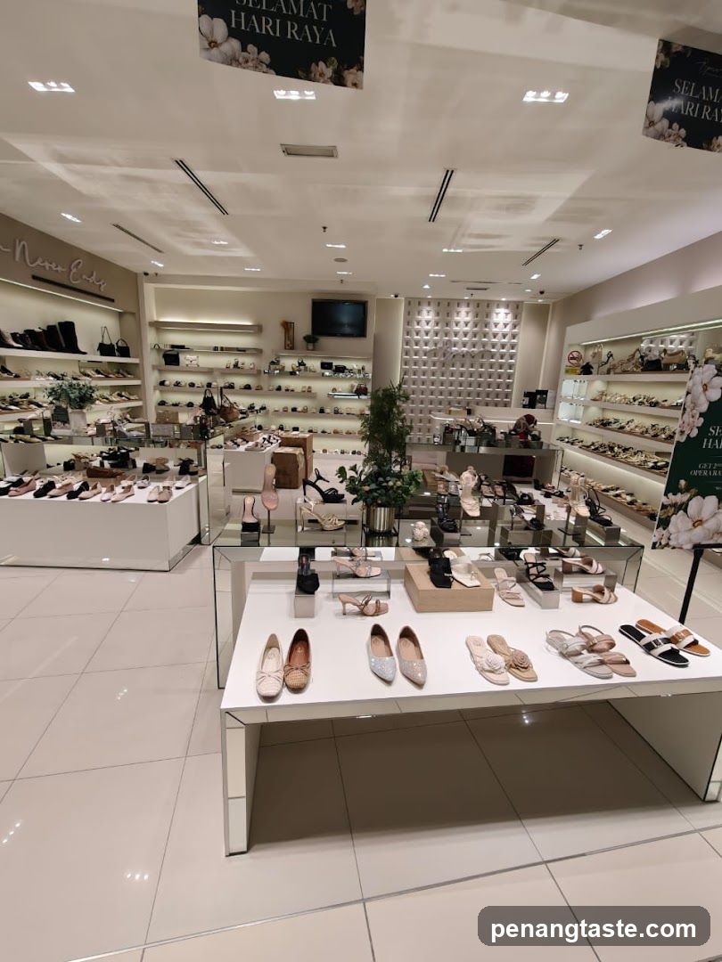 Shoe Store Interior Display
