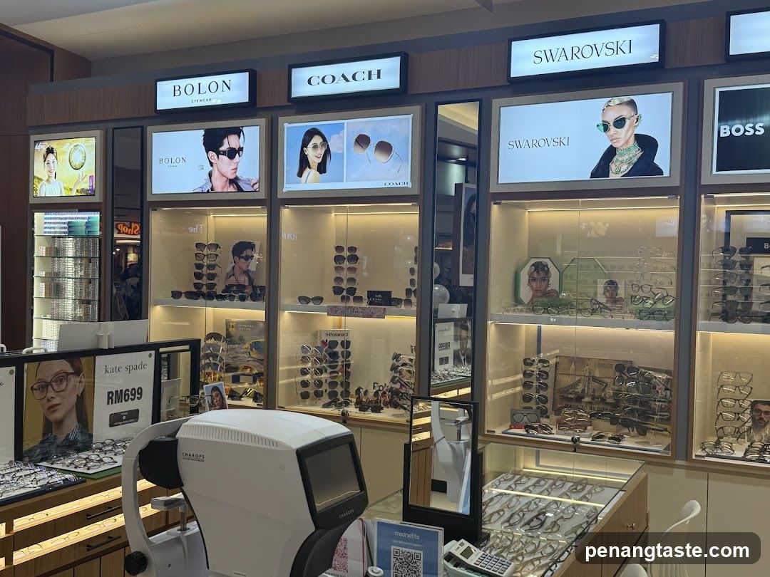 Optical Store Interior Display