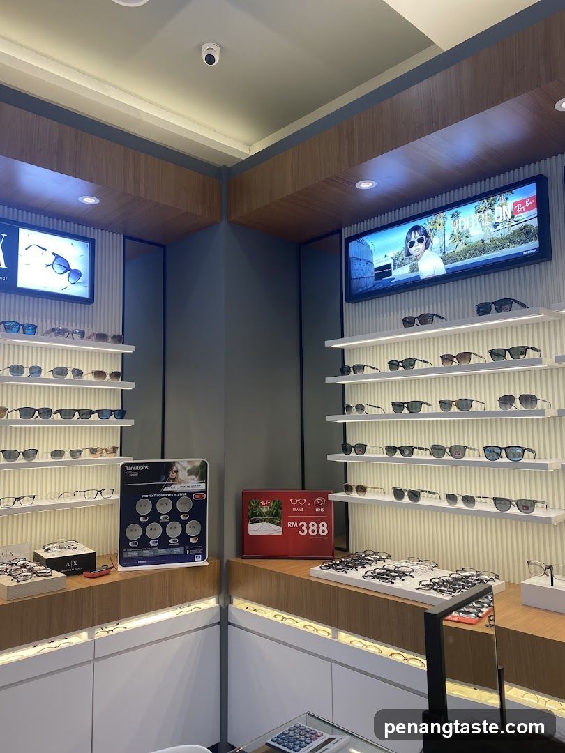 Optical Store Interior Display