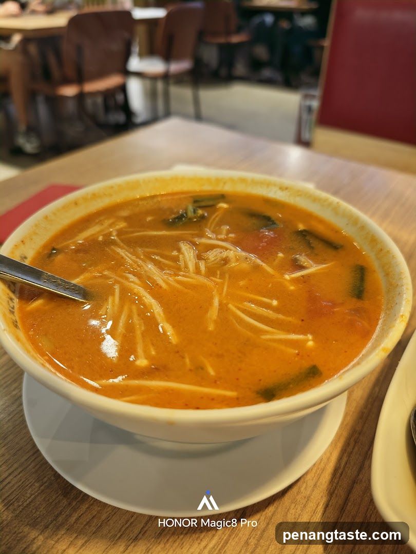 Bowl of Tom Yum Soup