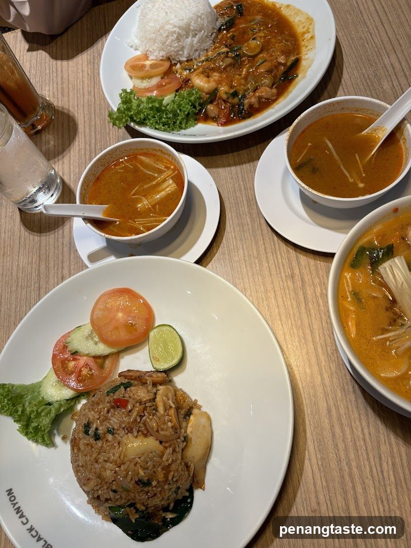 Thailand-style Curry and Fried Rice Meal
