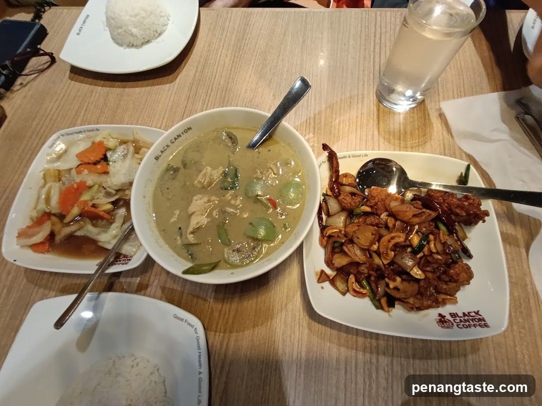 Thai Curry and Stir Fry Meal
