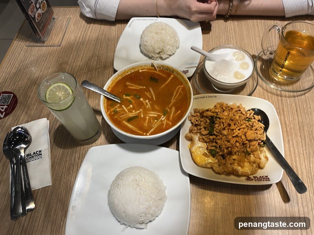 Thailand Street Food Meal