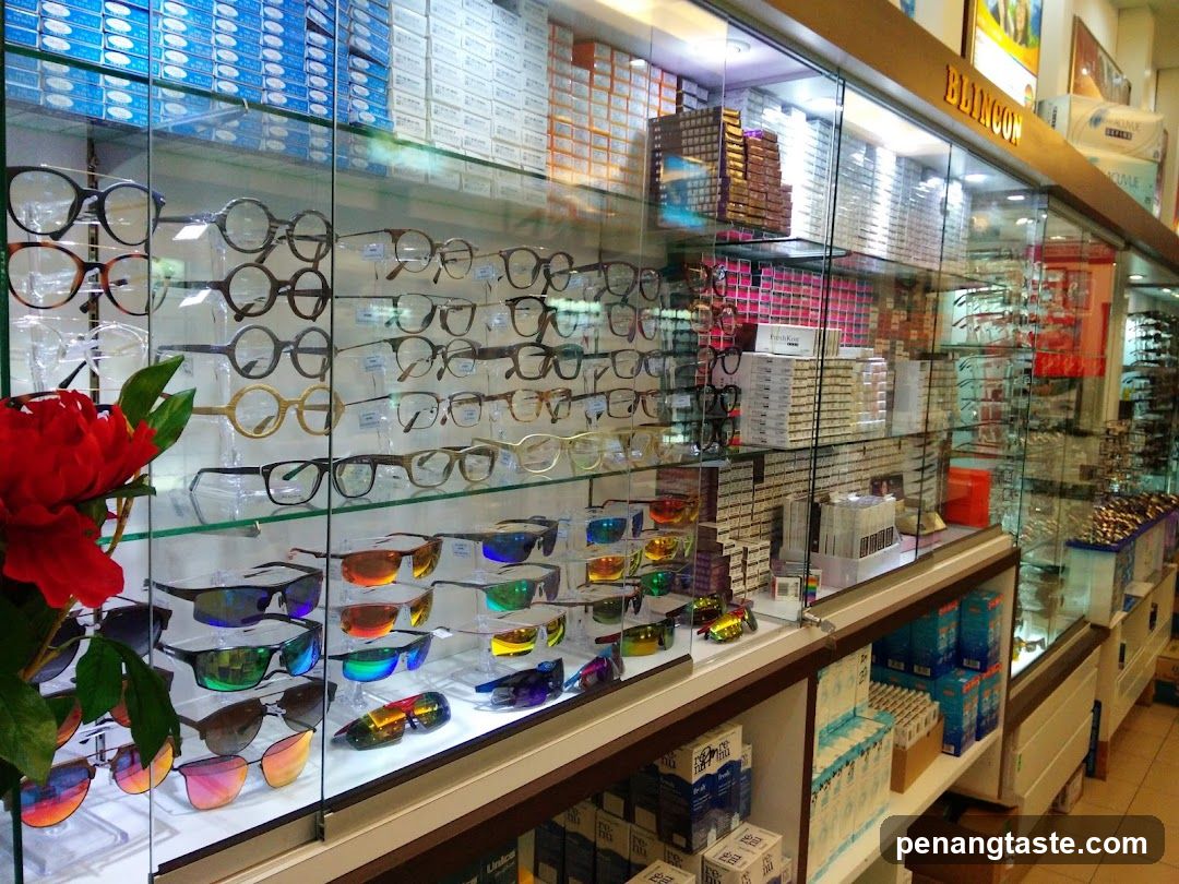 Optical Shop Interior Display