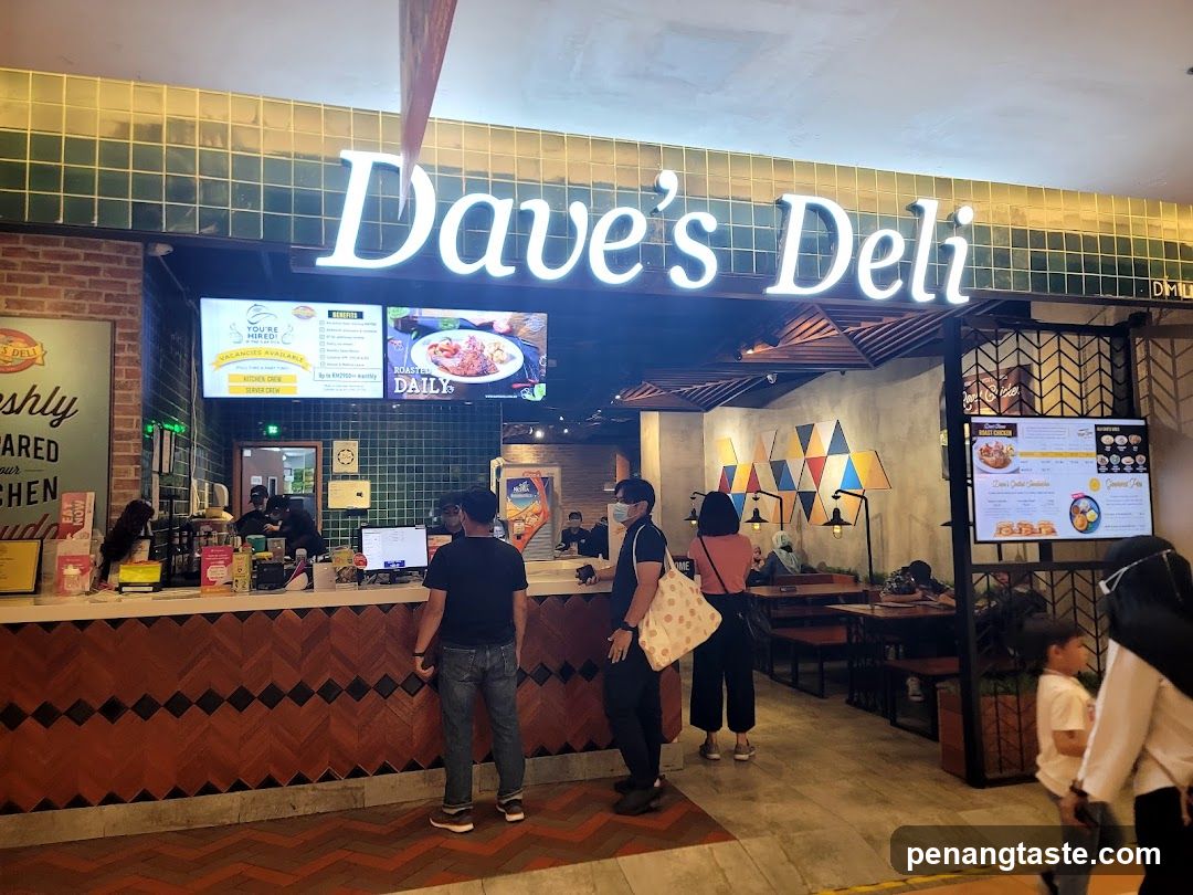 Dave's Deli Interior View