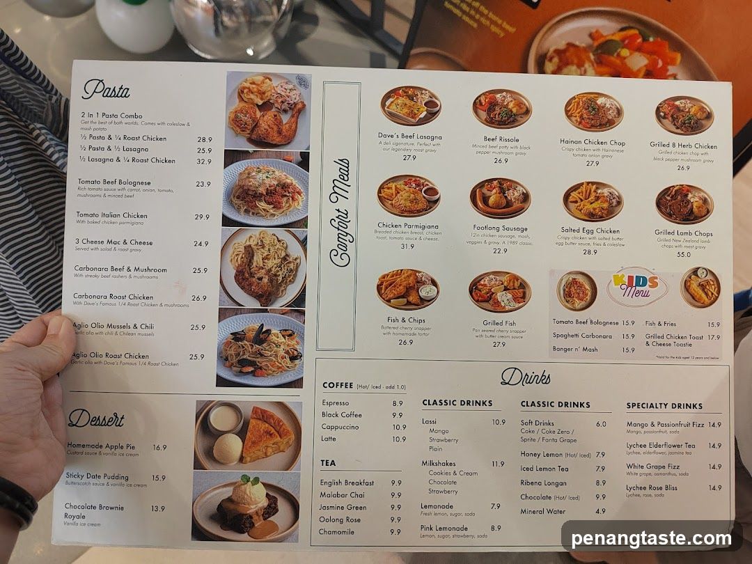 Restaurant Menu