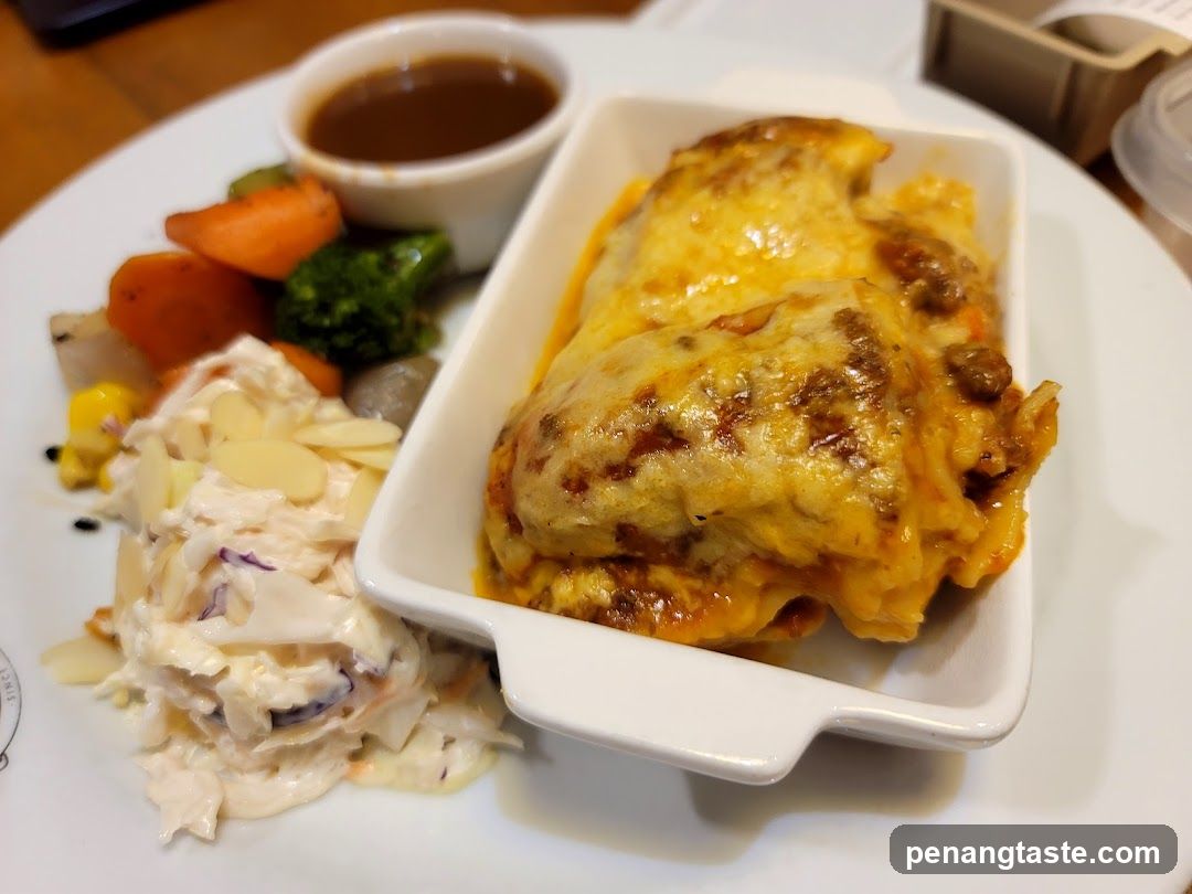 Baked Chicken with Side Salad and Vegetables