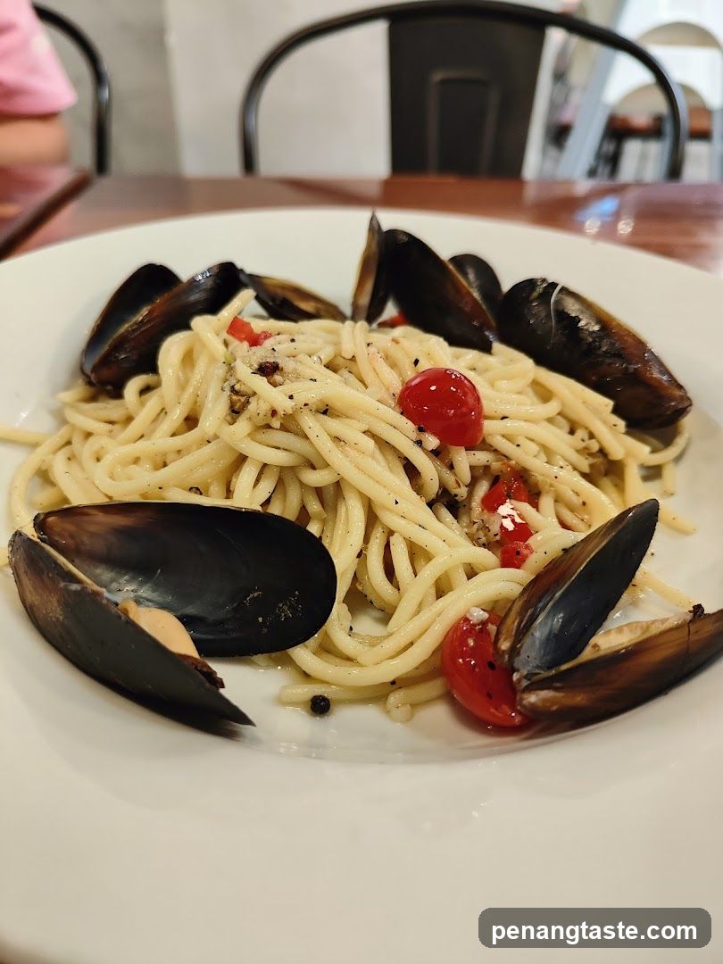 Mussels with Pasta