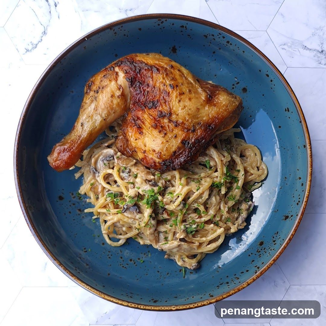 Roasted Chicken with Pasta