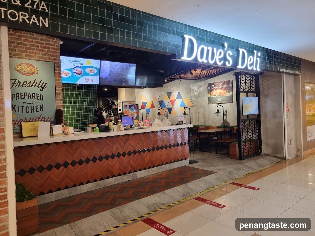 Dave's Deli Interior View