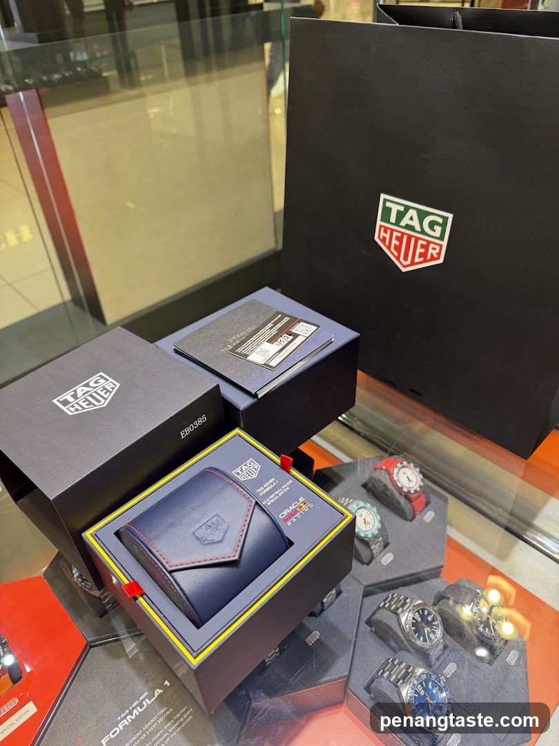 Tag Heuer Watch Display