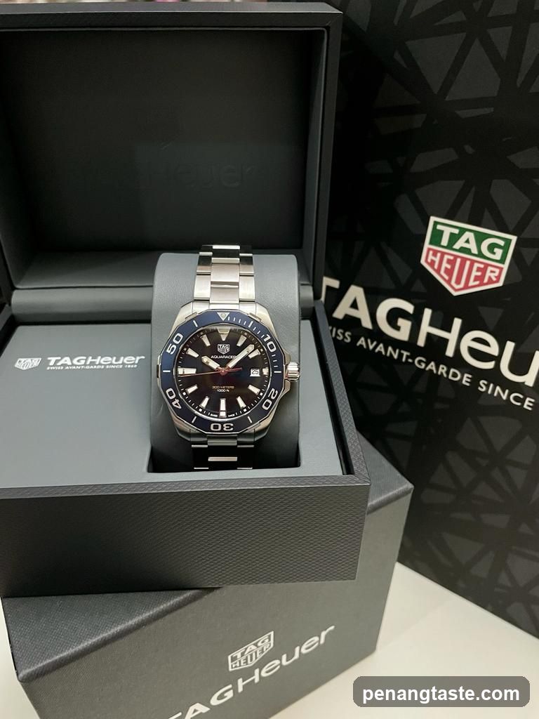Tag Heuer Watch Display