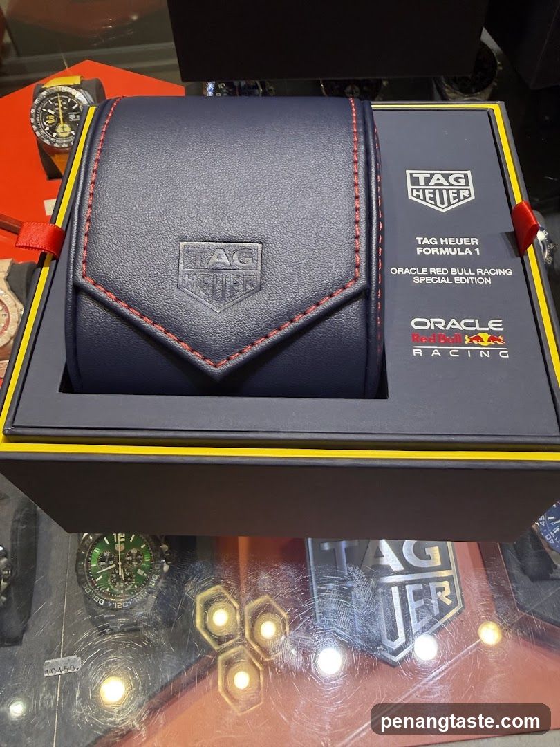 Tag Heuer Oracle Red Bull Racing Special Edition Watch Box