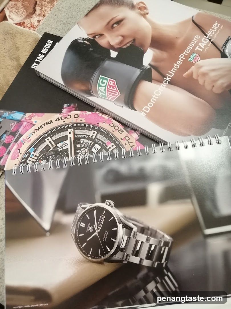 TAG Heuer Catalogue Spread