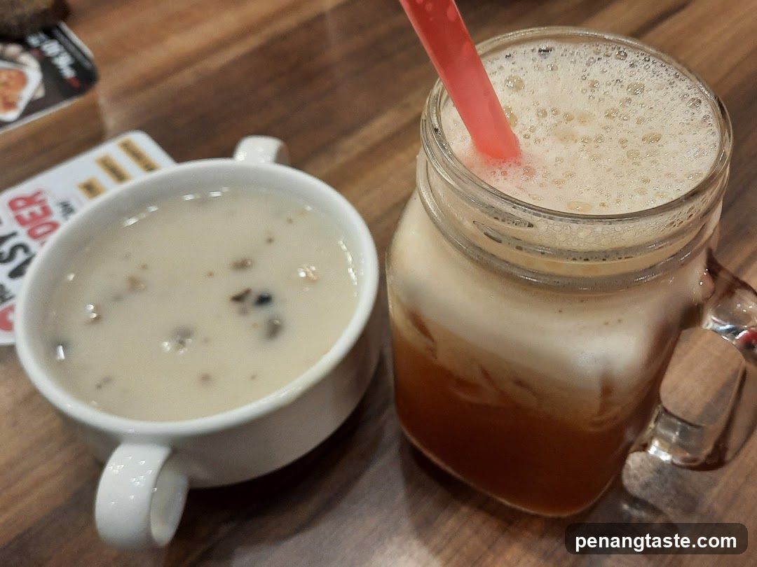 Boba Tea and Soup