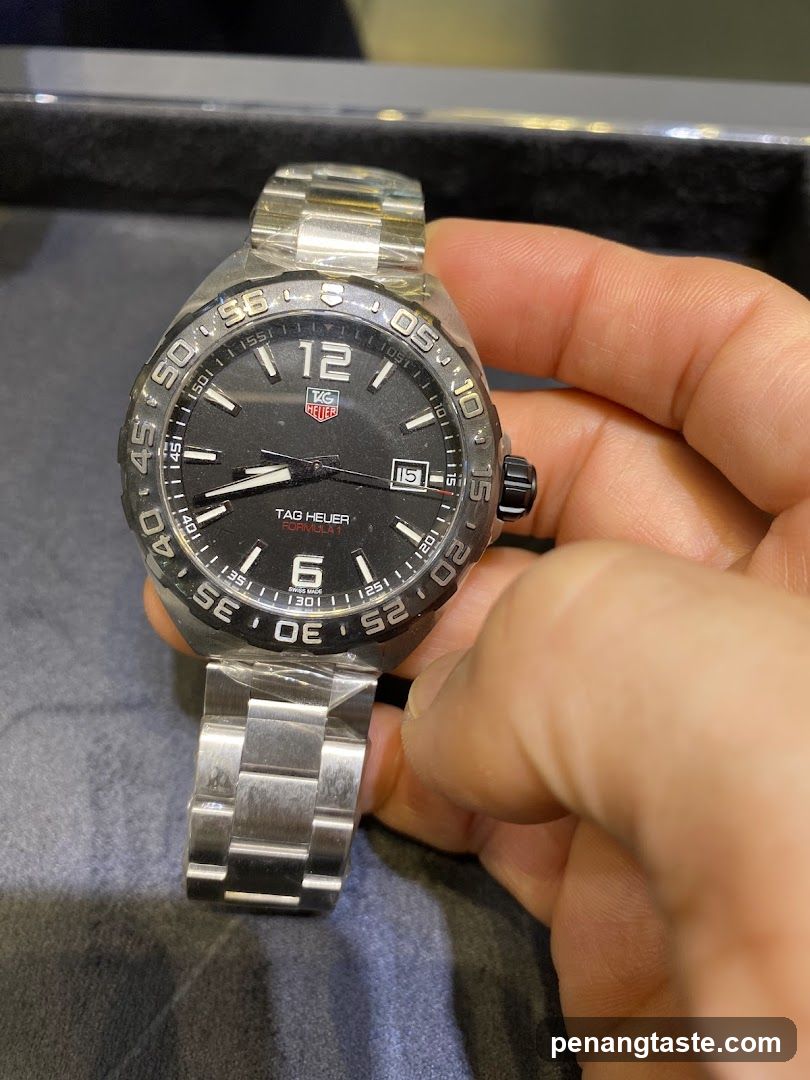 Tag Heuer Watch Display